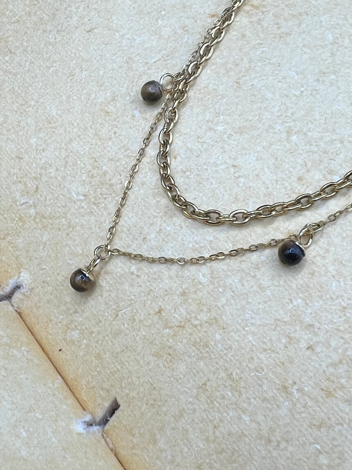 Collier double Royaume