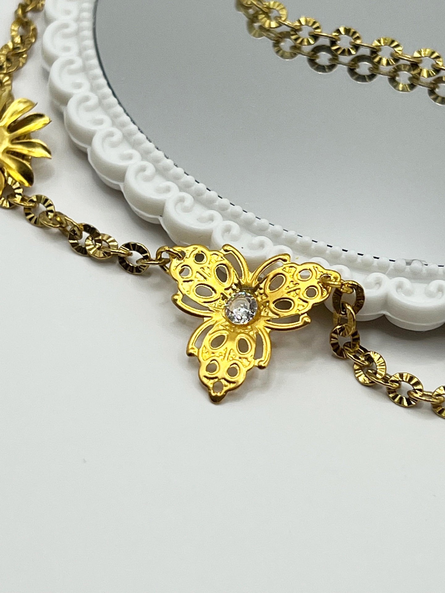 Collier double Goldy