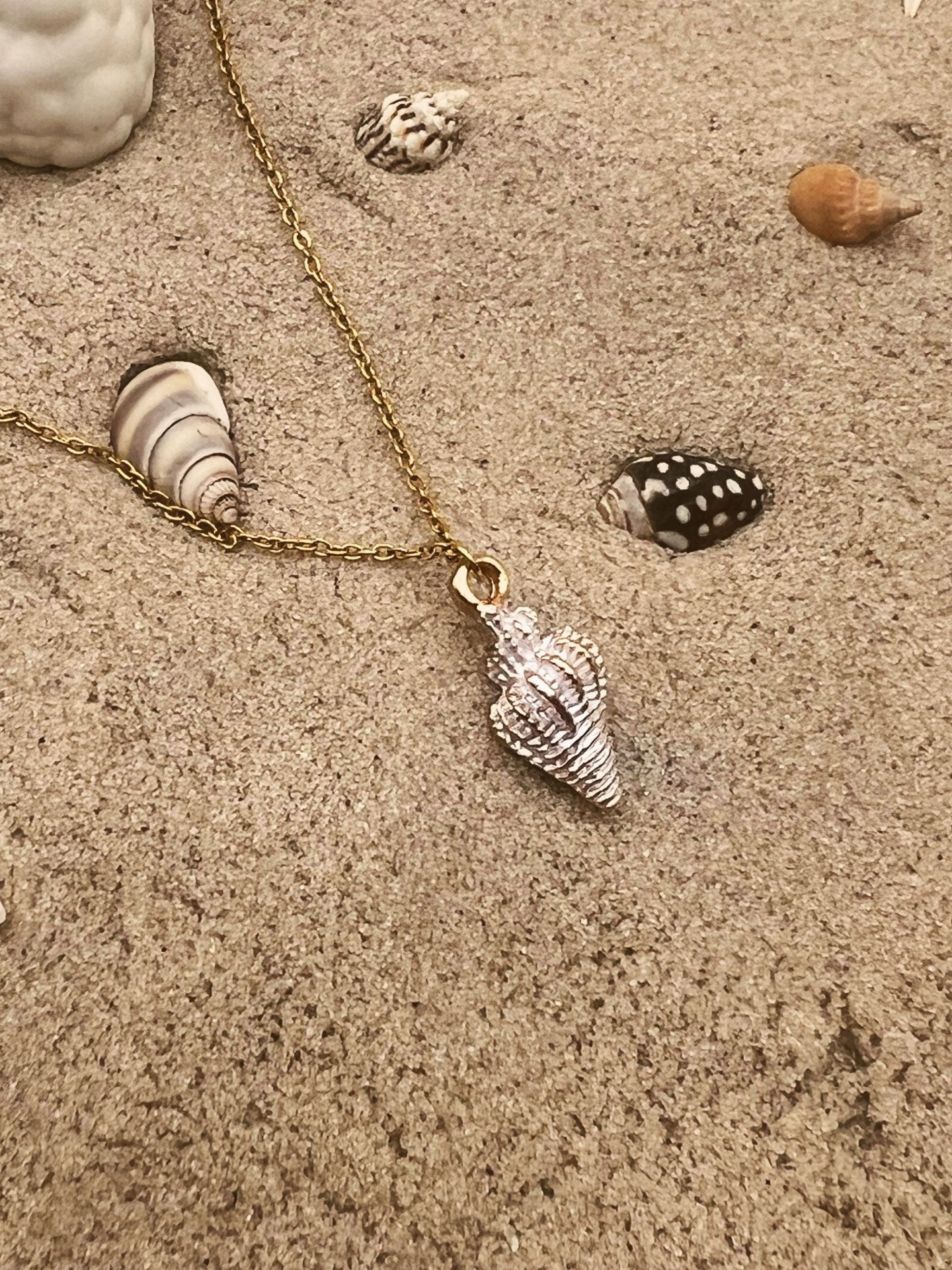 Double Collier Aurore Marine
