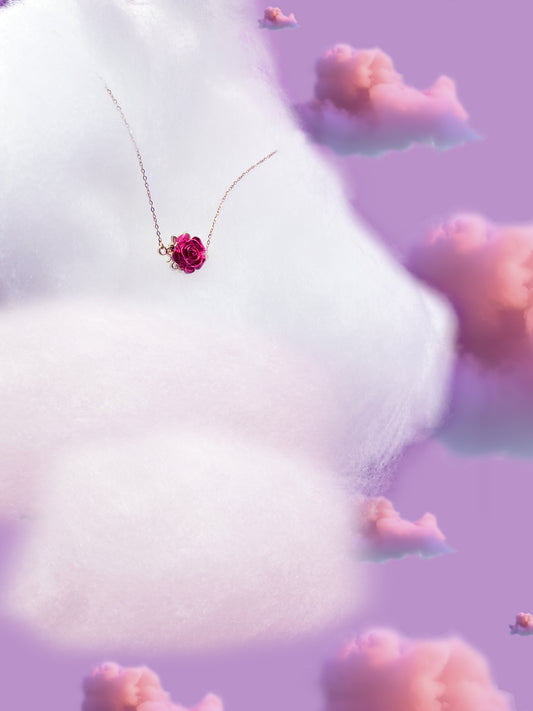 Collier Rose d’Aurore