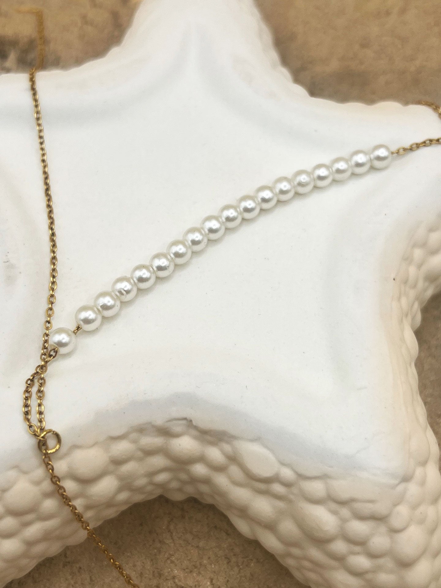 Double Collier Aurore Marine
