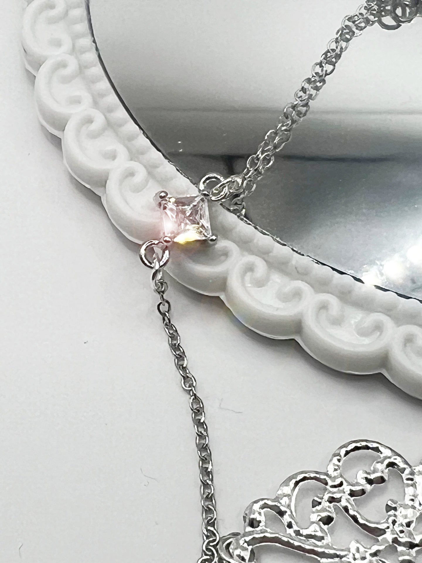 Collier Dentelle Raffinée