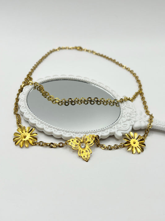 Collier double Goldy