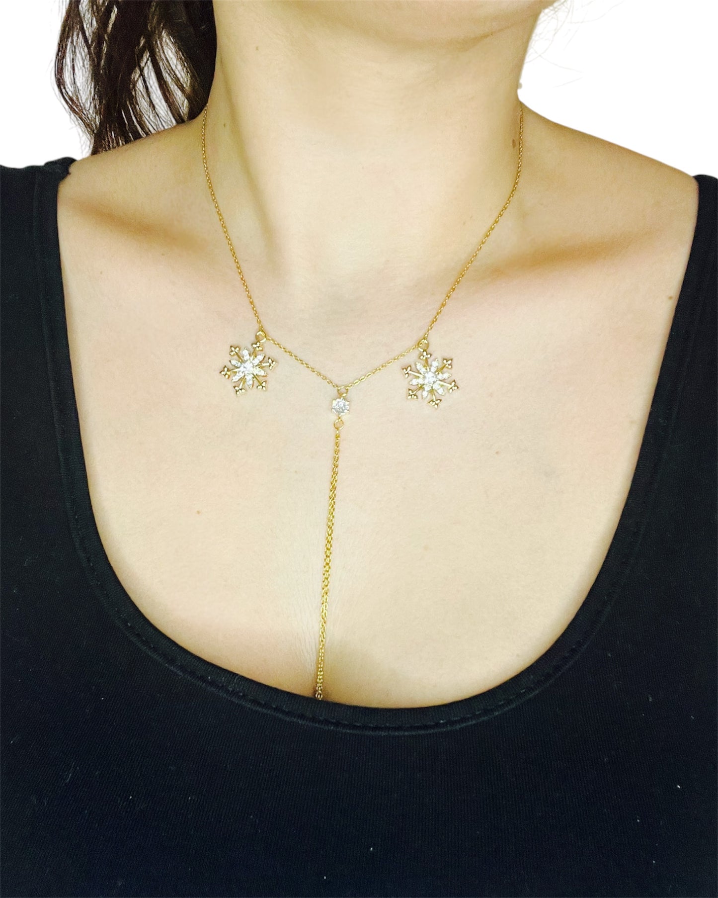 Collier Long Flocons des Mers