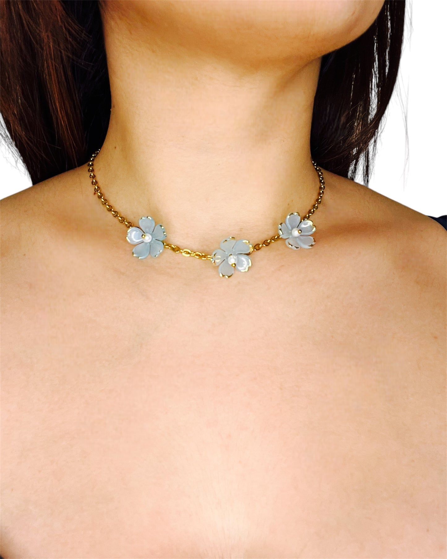 Collier Fleurs de Ciel