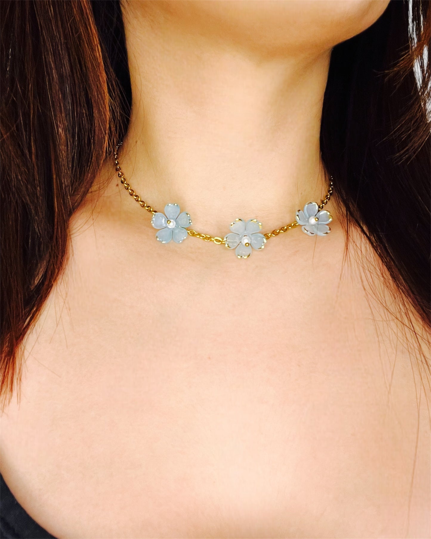 Collier Fleurs de Ciel